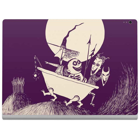 Disney The Nightmare Before Christmas Lock Shock and Barrel Art Surface Book 2 13.5in Skin